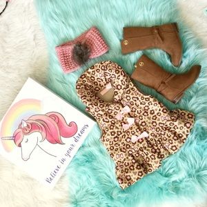 Animal print vest